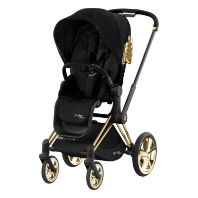 Коляска с прогулочным блоком и рамой Cybex PRIAM IV FE JS Wings 01